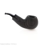Pipe série Reverse forme bent apple, calebasse inversée bruyère morte - Pipe Pour le Tabac - Bois fossile