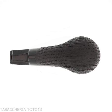 Pipe série Reverse forme bent apple, calebasse inversée bruyère morte - Pipe Pour le Tabac - Bois fossile