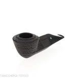 Pipe Reverse Series forme Rhodesian droite foyer en calebasse inversée, racine morte - Pipe Pour le Tabac - Bois fossile