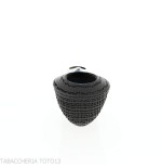 Pipa serie Reverse forma Rhodesian dritta reverse calabash radica morta - Pipe