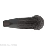 Pipe Reverse Series forme Rhodesian droite foyer en calebasse inversée, racine morte - Pipe Pour le Tabac - Bois fossile