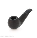 Pipa serie Reverse forma Apple curva reverse calabash radica sabbiata - Pipe