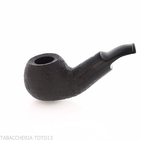 Pipa serie Reverse forma Apple curva reverse calabash radica sabbiata - Pipe
