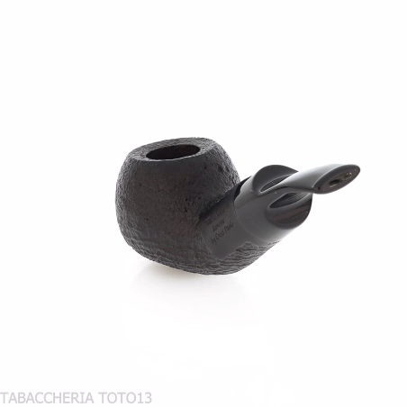 Pipe Reverse Series forme Apple Bent foyer en calebasse inversée, bruyère sablée - Pipe Pour le Tabac - Racine naturelle