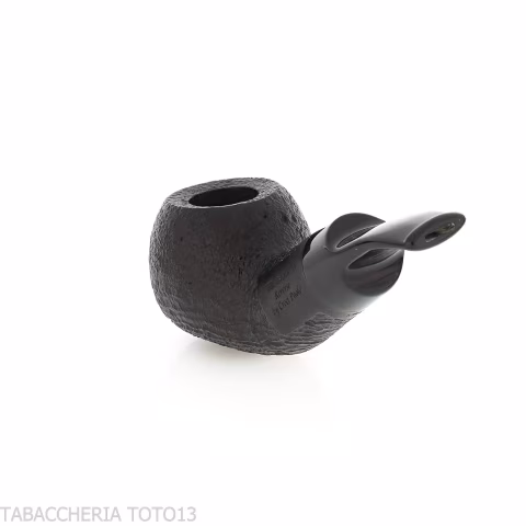 Reverse Series Pfeife, Apple Bent, Reverse Calabash, sandgestrahltes Bruyèreholz - Tabakpfeifen