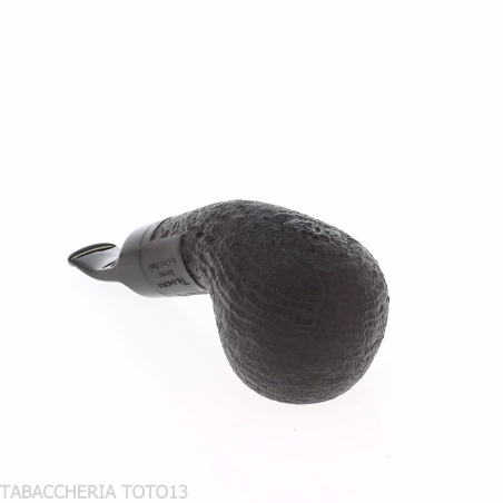 Pipa serie Reverse forma Apple curva reverse calabash radica sabbiata - Pipe