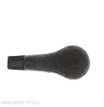 Pipe Reverse Series forme Apple Bent foyer en calebasse inversée, bruyère sablée - Pipe Pour le Tabac - Racine naturelle