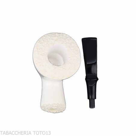 Pipa doblada Dublin en espuma de mar - Pipas de Tabaco