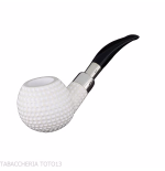 Altinay pipa in schiuma di mare forma pallina golf - Pipe