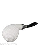 Altinay Meerschaum Pipe in a Golf Ball Shape - Tobacco Pipes - Sea foam - seppiolite