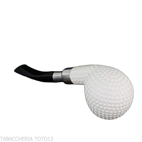 Altinay Meerschaum Pipe in a Golf Ball Shape - Tobacco Pipes - Sea foam - seppiolite