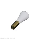 Altinay Tobacco Tamper in Meerschaum and Case - Accessories for tobacco pipes - Brass, Sea foam - seppiolite