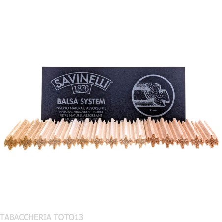 Balsafilter von Savinelli 9mm Für Pfeifen - Zubehör für Tabakpfeifen