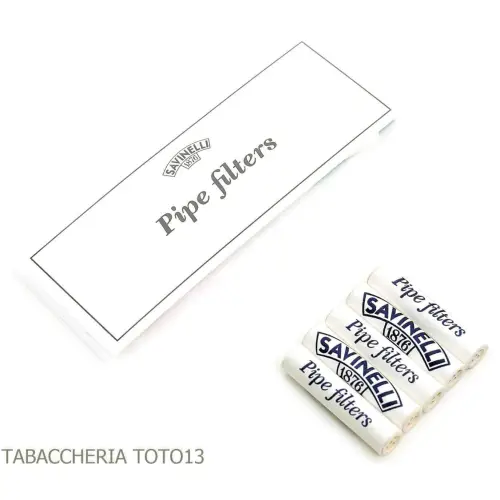 Savinelli Filtri 9 mm bustina 5 pezzi - Accessori Per Pipe