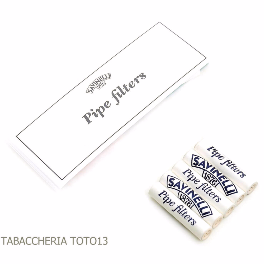 Savinelli Filtri 9 mm bustina 5 pezzi - Accessori Per Pipe