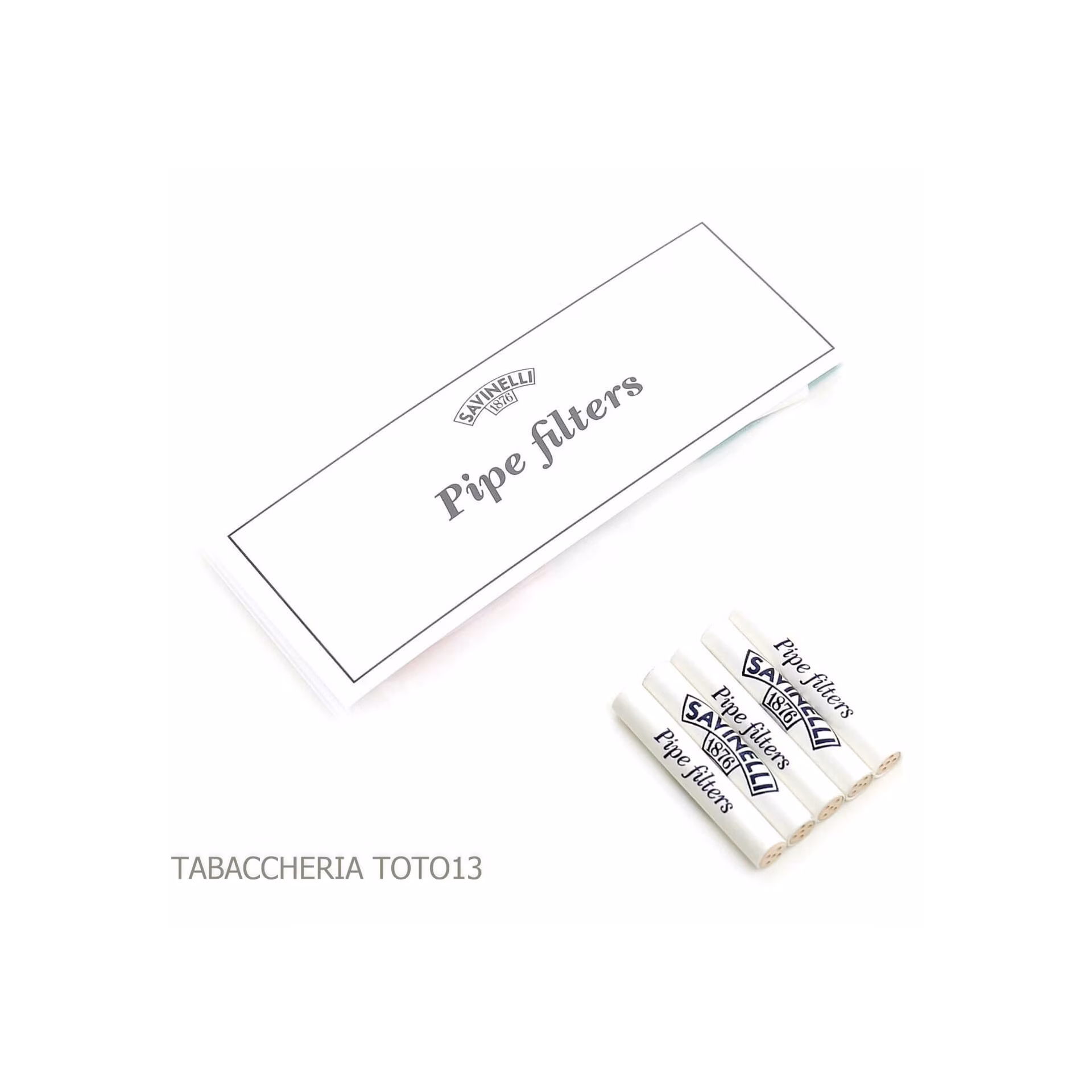 Savinelli filters diameter 6 mm in sachet of 5 pieces - Accessories for tobacco pipes