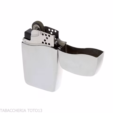 Zippo Blu accendino a gas jet flame, cromo satinato - Accendini