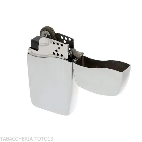 Zippo Blu accendino a gas jet flame, cromo satinato - Accendini