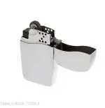 Zippo Blu accendino a gas jet flame, cromo satinato - Accendini