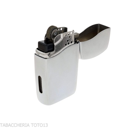 Zippo Blue Jet Flame Gasfeuerzeug, Satinchrom - Feuerzeuge