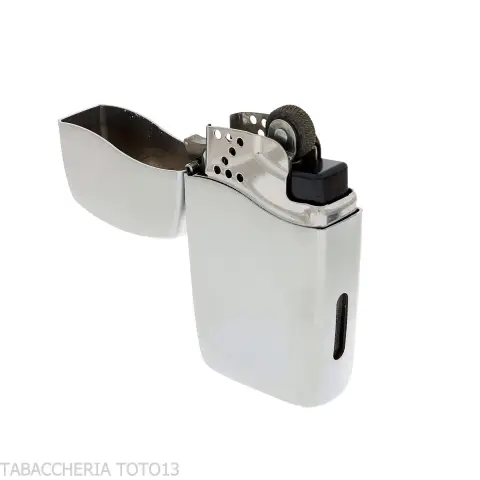 Zippo Blu accendino a gas jet flame, cromo satinato - Accendini