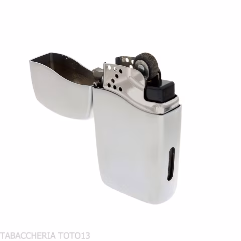Zippo Blue Jet Flame Gas Lighter, Satin Chrome - Lighters - Brass, Metal