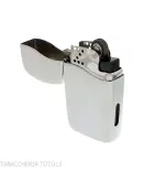 Zippo Blu accendino a gas jet flame, cromo satinato - Accendini