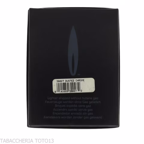 Zippo Azul Encendedor de Gas con Llama Jet, Cromo Satinado-Encendedores Zippo