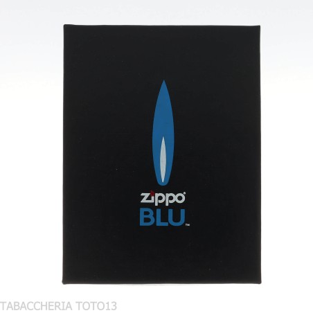 Zippo Blue Jet Flame Gasfeuerzeug, Satinchrom - Feuerzeuge
