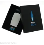 Zippo Blu accendino a gas jet flame, cromo satinato - Accendini