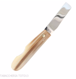 Berti 196 Toscano Cigar Cutter with Ox Horn Handle - Accessories Cigar - Metal, Natural horn