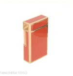 St. Dupont Line 1 Lighter, Contemporary Pink Lacquer, Gold-Plated - Lighters - Brass