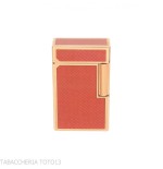 Accendino St Dupont Linea 1 lacca contemporanea rosa placcato oro - Accendini
