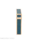 Encendedor St. Dupont Línea 1, Laca Azul Contemporánea, Baño de Oro - Alumbradores