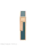 Encendedor St. Dupont Línea 1, Laca Azul Contemporánea, Baño de Oro - Alumbradores