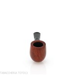 Peterson Junior Lovat Terracotta silver mounted Fishtail - Pipe Pour le Tabac - Racine naturelle