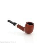 Peterson Junior Lovat Terracotta silver mounted Fishtail - Pipe Pour le Tabac - Racine naturelle