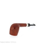 Peterson Junior Lovat Terracotta silver mounted Fishtail - Pipe Pour le Tabac - Racine naturelle