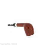 Peterson Junior Lovat Terracotta silver mounted Fishtail - Pipe Pour le Tabac - Racine naturelle