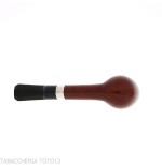 Peterson Junior Lovat Terracotta silver mounted Fishtail - Pipe Pour le Tabac - Racine naturelle