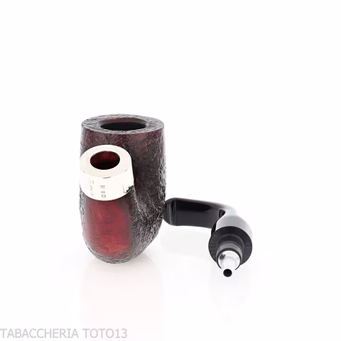 Peterson Pub pipe Sandblasted Oom Paul P-lip - Pipe