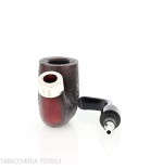 Peterson Pub pipe Sandblasted Oom Paul P-lip - Pipe