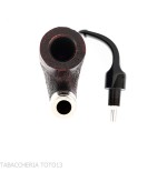 Peterson Pub pipe Sandblasted Oom Paul P-lip - Pipe