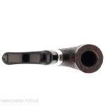 Peterson Pub pipe Sandblasted Oom Paul P-lip - Pipe