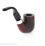 Peterson Pub pipe Sandblasted Oom Paul P-lip - Pipe