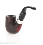 Peterson Pub pipe Sandblasted Oom Paul P-lip - Pipe