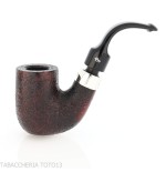 Peterson Pub pipe Sandblasted Oom Paul P-lip - Pipe