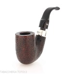 Peterson Pub pipe Sandblasted Oom Paul P-lip - Pipe