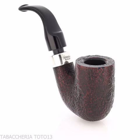 Peterson Pub pipe Sandblasted Oom Paul P-lip - Pipe