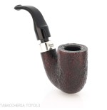 Peterson Pub pipe Sandblasted Oom Paul P-lip - Pipe